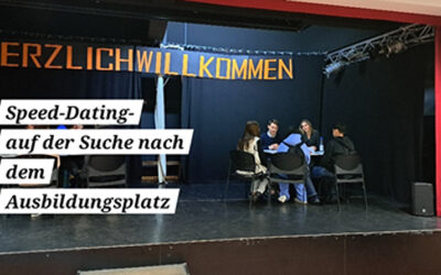 Job-Speed-Dating an der IGS-Mainspitze